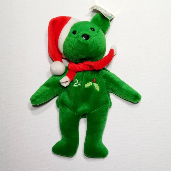 1998 Salvino's Bamm Beano #24 Ken Griffey Jr Premium Christmas Bear - Picture 5 of 6